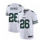 Men's Green Bay Packers #26 Darnell Savage Jr. Limited White Team Logo Fashion Limited Football Jersey