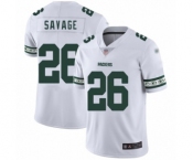 Men's Green Bay Packers #26 Darnell Savage Jr. Limited White Team Logo Fashion Limited Football Jersey