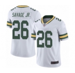 Men's Green Bay Packers #26 Darnell Savage Jr. White Vapor Untouchable Limited Player Football Jersey