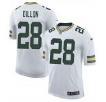 Men's Green Bay Packers #28 A. J. Dillon White 2025 New Vapor Untouchable Limited Football Stitched Jersey