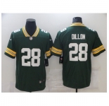 Men's Green Bay Packers #28 AJ Dillon Green Team Color Vapor Untouchable Limited Jersey
