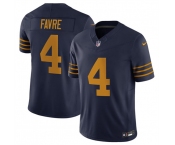 Men's Green Bay Packers #4 Brett Favre Navy The 1923 Classic Vapor F.U.S.E. Limited Football Stitched Jersey