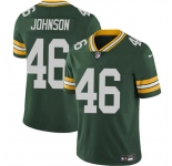 Men's Green Bay Packers #46 Amar Johnson Green 2025 Vapor Untouchable Limited Football Stitched Jersey