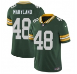 Men's Green Bay Packers #48 RJ Maryland Green 2026 Draft Vapor Untouchable Limited Football Stitched Jersey