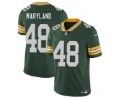 Men's Green Bay Packers #48 RJ Maryland Green 2026 Draft Vapor Untouchable Limited Football Stitched Jersey