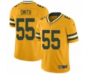Men's Green Bay Packers #55 Za'Darius Smith Limited Gold Inverted Legend Football Jersey