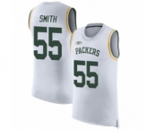 Men's Green Bay Packers #55 Za'Darius Smith White Rush Player Name & Number Tank Top Football Jersey