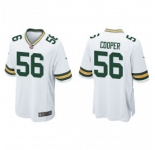 Men's Green Bay Packers #56 Edgerrin Cooper White Vapor Limited Football Stitched Jersey