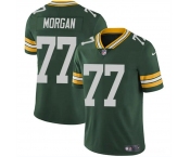 Men's Green Bay Packers #77 Jordan Morgan Green 2024 Draft Vapor Limited Football Stitched Jersey