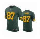 Men's Green Bay Packers #87 Romeo Doubs Green Alternate Vapor Limited Jersey