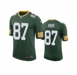 Men's Green Bay Packers #87 Romeo Doubs Green Vapor Limited Jersey