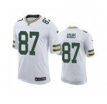 Men's Green Bay Packers #87 Romeo Doubs White Stitched NFL Vapor Untouchable Limited Jersey