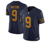 Men's Green Bay Packers #9 Christian Watson Navy The 1923 Classic Vapor F.U.S.E. Limited Football Stitched Jersey