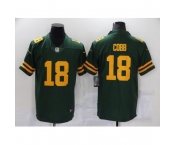 Men's Nike Green Bay Packers #18 Randall Cobb Green Alternate Vapor Limited Player Jersey