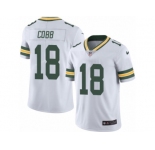 Men's Nike Green Bay Packers #18 Randall Cobb Limited White Rush NFL Jersey