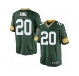 Men's Nike Green Bay Packers #20 Kevin King Limited Green Team Color NFL Jersey
