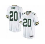 Men's Nike Green Bay Packers #20 Kevin King Limited White NFL Jersey