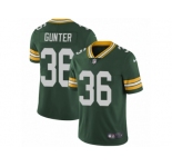 Men's Nike Green Bay Packers #36 LaDarius Gunter Vapor Untouchable Limited Green Team Color NFL Jersey