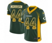 Men's Nike Green Bay Packers #44 Antonio Morrison Limited Green Rush Drift Fashion NFL Jersey