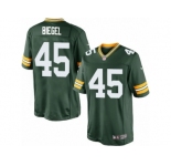 Men's Nike Green Bay Packers #45 Vince Biegel Limited Green Team Color NFL Jersey