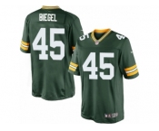Men's Nike Green Bay Packers #45 Vince Biegel Limited Green Team Color NFL Jersey