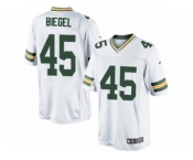 Men's Nike Green Bay Packers #45 Vince Biegel Limited White NFL Jersey