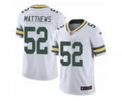 Men's Nike Green Bay Packers #52 Clay Matthews Limited White Rush NFL Jersey