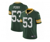 Men's Nike Green Bay Packers #53 Nick Perry Vapor Untouchable Limited Green Team Color NFL Jersey