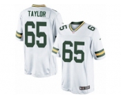 Men's Nike Green Bay Packers #65 Lane Taylor Limited White NFL Jersey