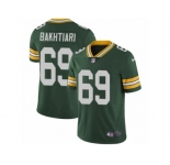 Men's Nike Green Bay Packers #69 David Bakhtiari Vapor Untouchable Limited Green Team Color NFL Jersey