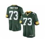 Men's Nike Green Bay Packers #73 JC Tretter Limited Green Team Color NFL Jersey