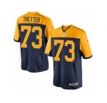 Men's Nike Green Bay Packers #73 JC Tretter Limited Navy Blue Alternate NFL Jersey
