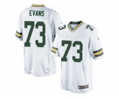 Men's Nike Green Bay Packers #73 Jahri Evans Limited White NFL Jersey