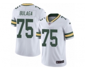 Men's Nike Green Bay Packers #75 Bryan Bulaga Limited White Rush NFL Jersey