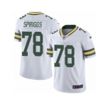 Men's Nike Green Bay Packers #78 Jason Spriggs Limited White Rush NFL Jersey