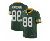 Men's Nike Green Bay Packers #88 Ty Montgomery Vapor Untouchable Limited Green Team Color NFL Jersey