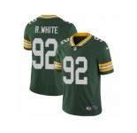 Men's Nike Green Bay Packers #92 Reggie White Vapor Untouchable Limited Green Team Color NFL Jersey