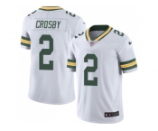 Nike Green Bay Packers #2 Mason Crosby White Men's Stitched NFL Limited Rush Jersey