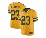 Nike Green Bay Packers #23 Jaire Alexander Yellow Men Stitched NFL Limited Rush Jersey