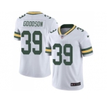 Nike Green Bay Packers #39 Demetri Goodson White Men's Stitched NFL Limited Rush Jersey