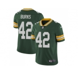 Nike Green Bay Packers #42 Oren Burks Green Team Color Men Stitched NFL Vapor Untouchable Limited Jersey
