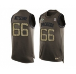 Nike Green Bay Packers #56 Julius Peppers Green Men's Stitched NFL Limited Salute To Service Tank Top Jersey