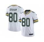 Nike Green Bay Packers #80 Jimmy Graham White Men Stitched NFL Vapor Untouchable Limited Jersey