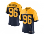 Nike Green Bay Packers #96 Muhammad Wilkerson Navy Blue Alternate Men Stitched NFL New Elite Jersey
