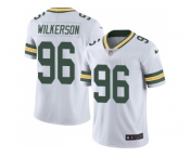 Nike Green Bay Packers #96 Muhammad Wilkerson White Men Stitched NFL Vapor Untouchable Limited Jersey