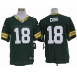 nike nfl jerseys green bay packers #18 cobb green[nike limited]