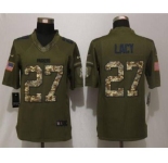 nike nfl jerseys green bay packers #27 lacy army green[nike Limited Salute To Service]