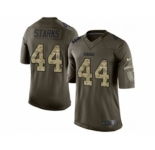nike nfl jerseys green bay packers #44 james starks army green[nike Limited Salute To Service]