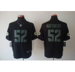 nike nfl jerseys green bay packers #52 matthews black[nike limited]