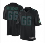 nike nfl jerseys green bay packers #66 ray nitschke black[nike impact limited]
